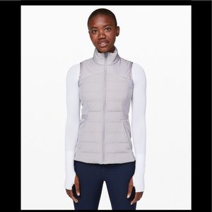 Lululemon Down For It All best in Dark Chrome. NWT